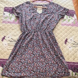GAP Multicolor Floral Mini Dress